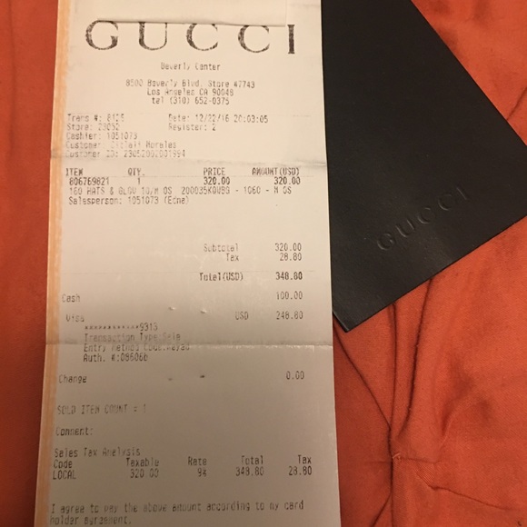 Gucci Hat - Picture 6 of 8